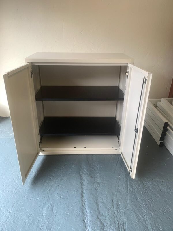 Metal Office cabinet with doors - Image 4