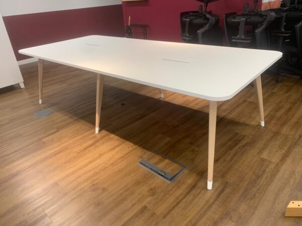 Premium Wooden Meeting Table with Power & USB