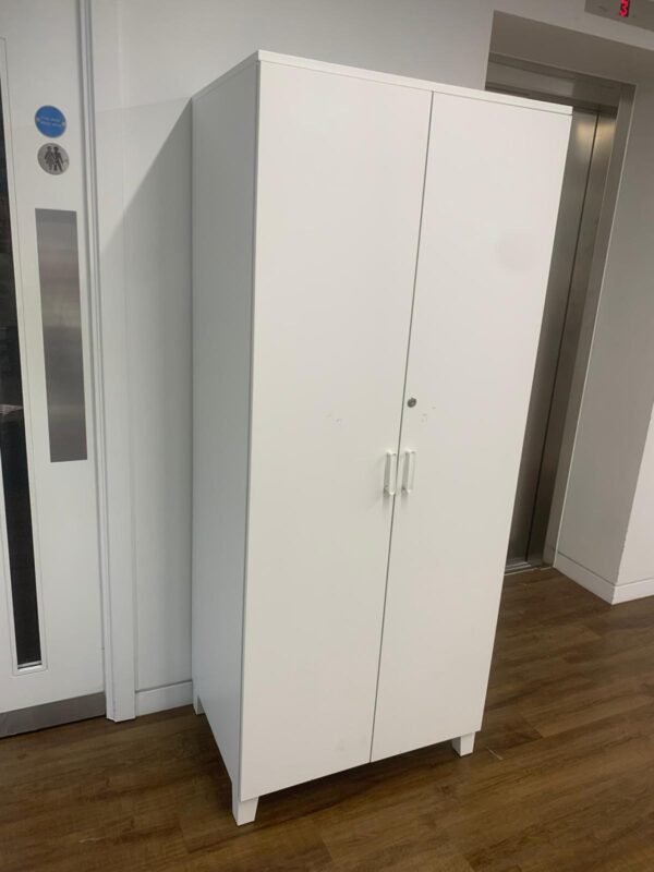 Modern Double-Door Office Storage Cabinet - Image 2