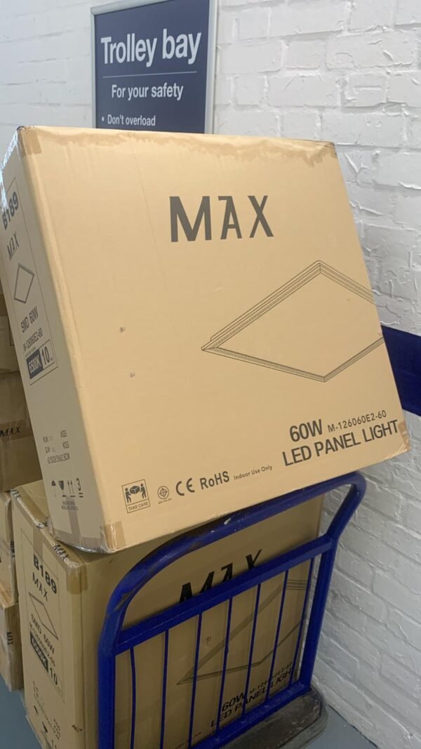 MAX 60W LED Panel Lights – Box of 10 - Image 4