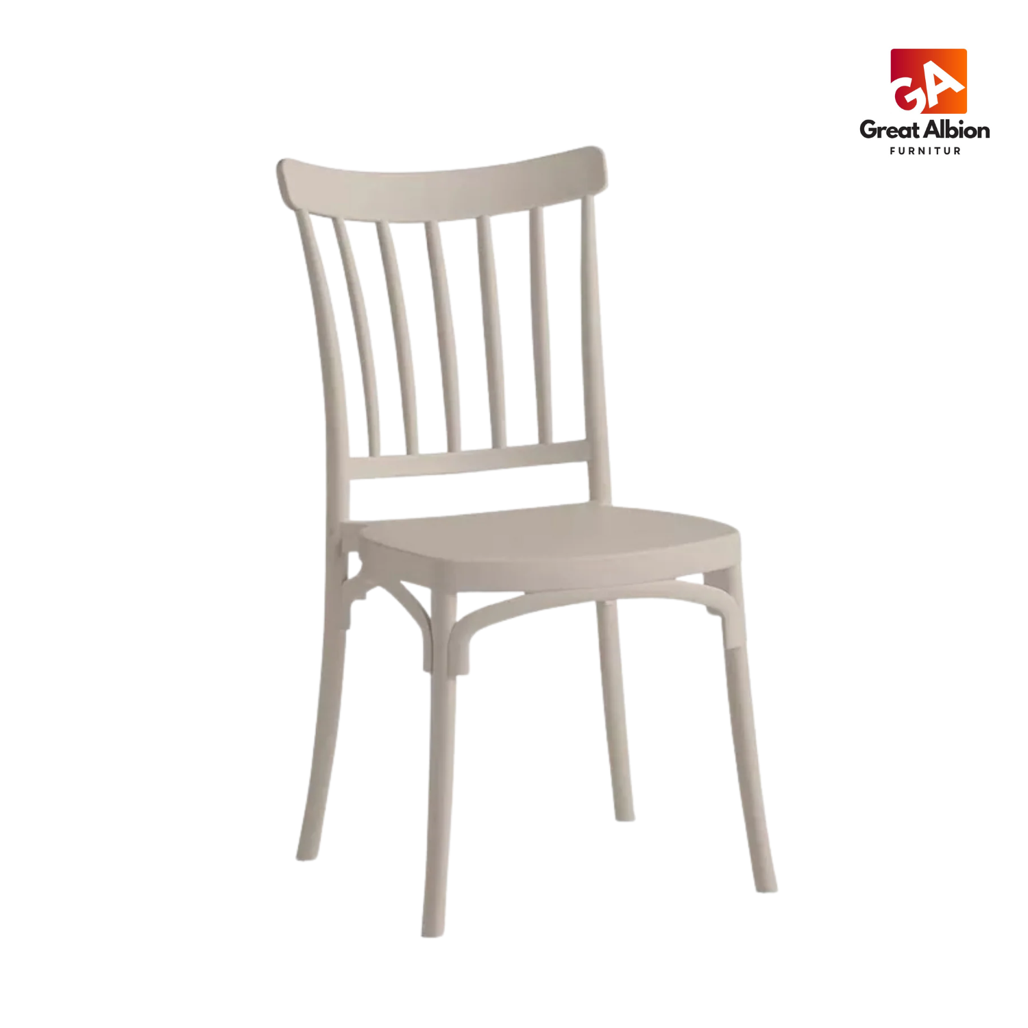 Caffe Polypropylene Stacking Chair