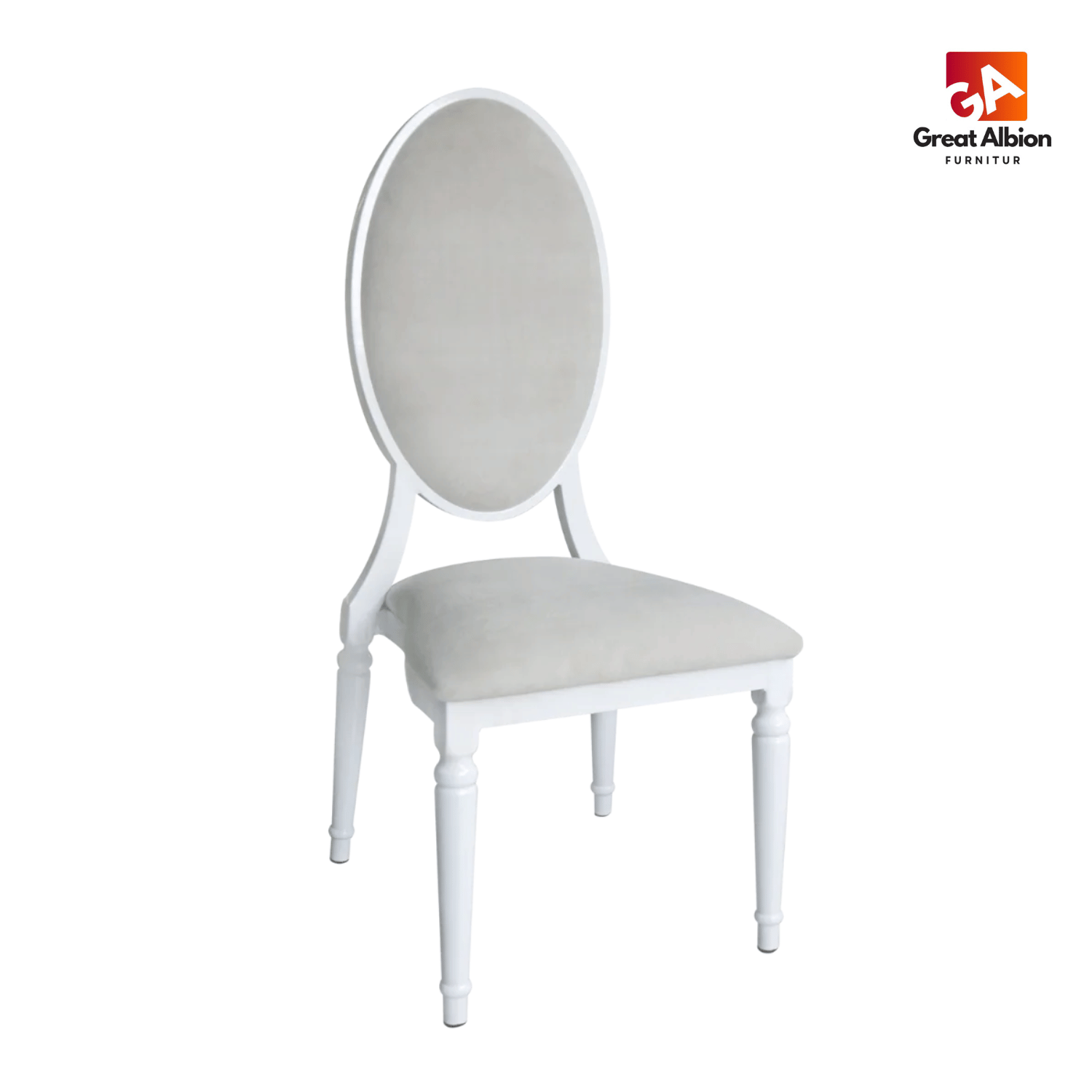 Louis Oval Back Chair