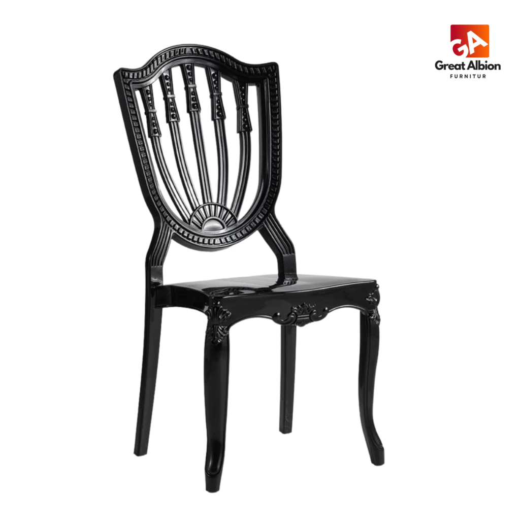 Chiavari Divine Stacking Polypropylene Lounge Chair 2