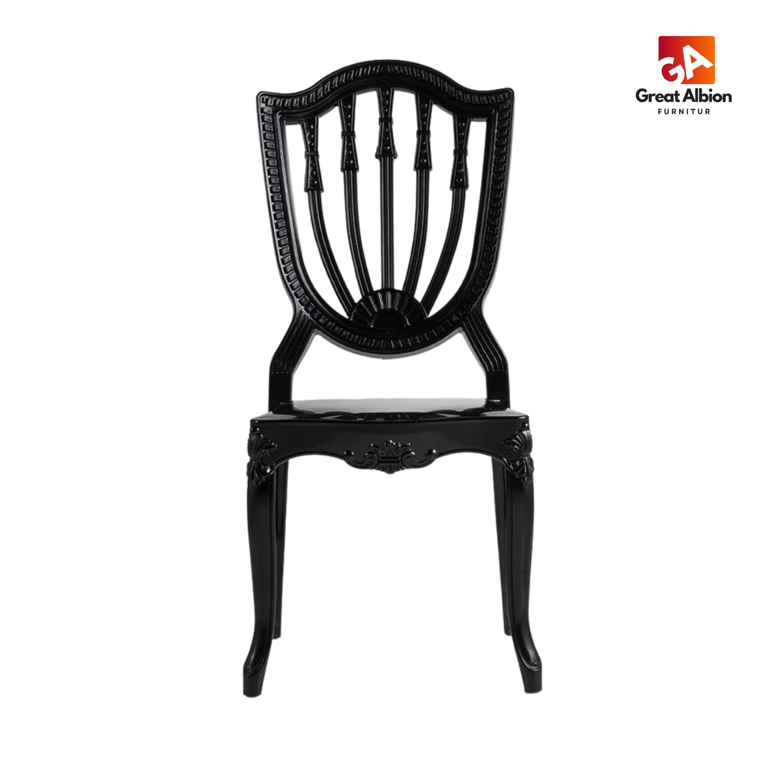Chiavari Divine Stacking Polypropylene Lounge Chair 3