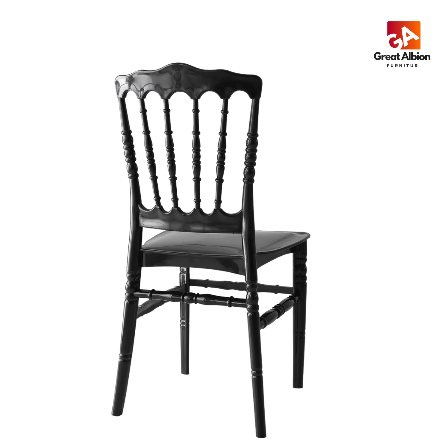 Chiavari Napoleon Polypropylene Stacking Chair 2